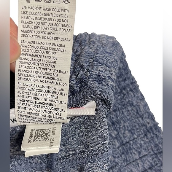 Nwt Reebok Women’s Goal Shorts Size 3X Medieval Blue Heather Athletic stretchy - Picture 14 of 16